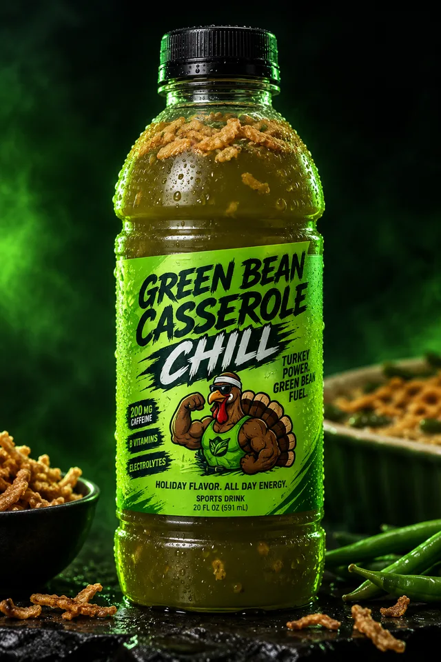 Green Bean Casserole Chill bottle