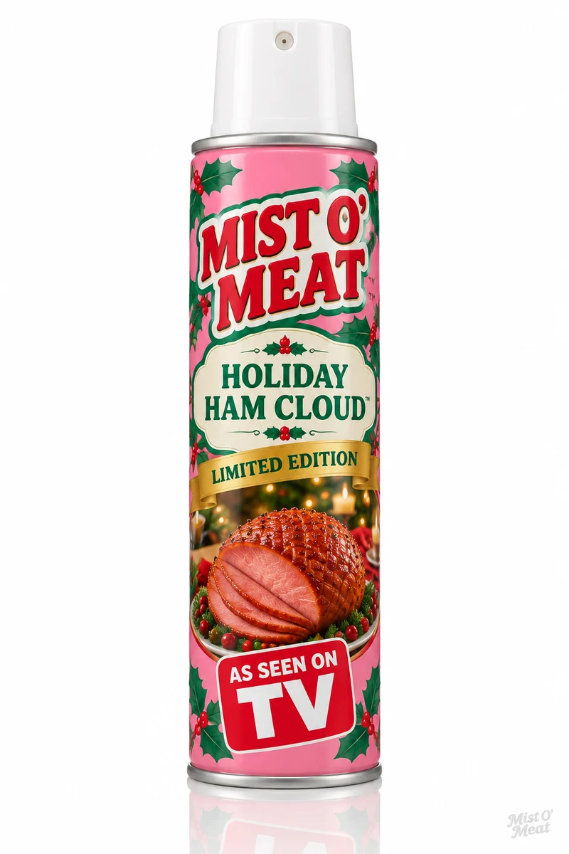 Mist O' Meat Holiday Ham Cloud limited edition can