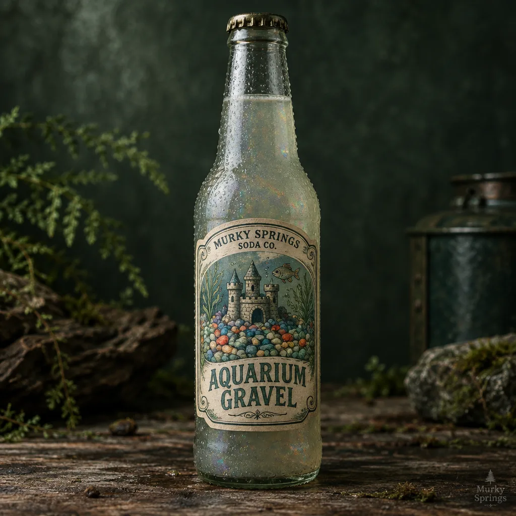 Bottle of Aquarium Gravel craft soda