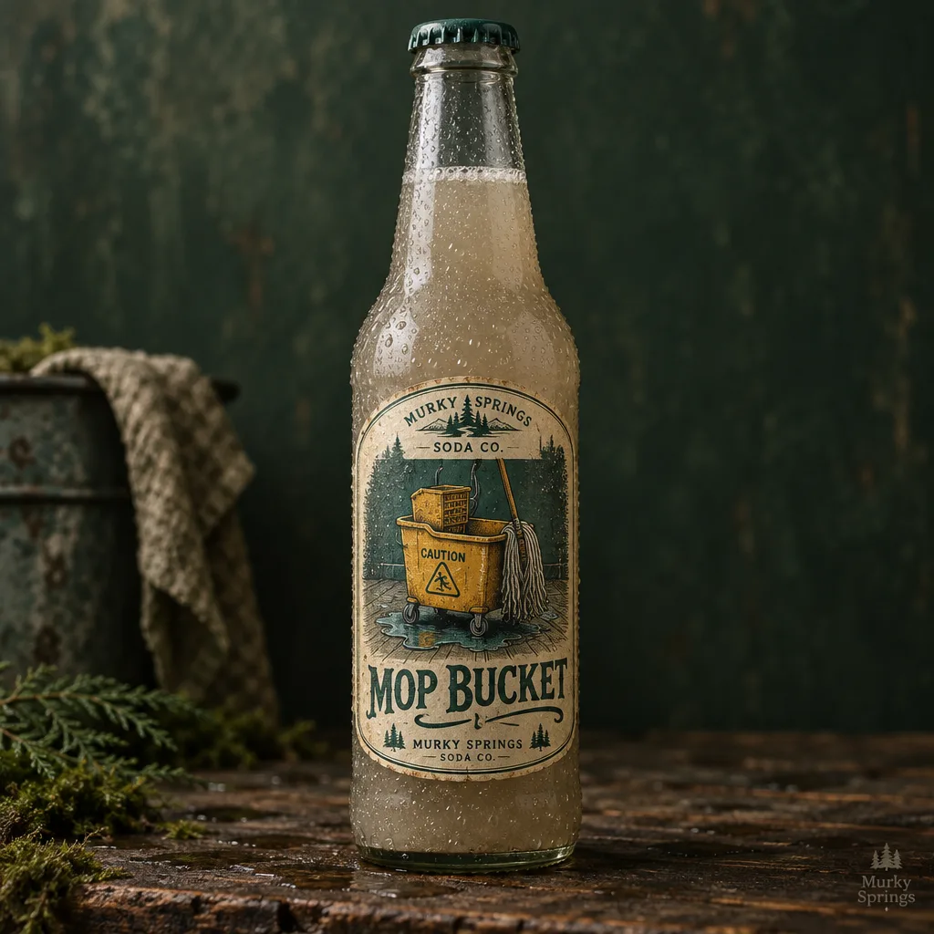 Bottle of Mop Bucket craft soda