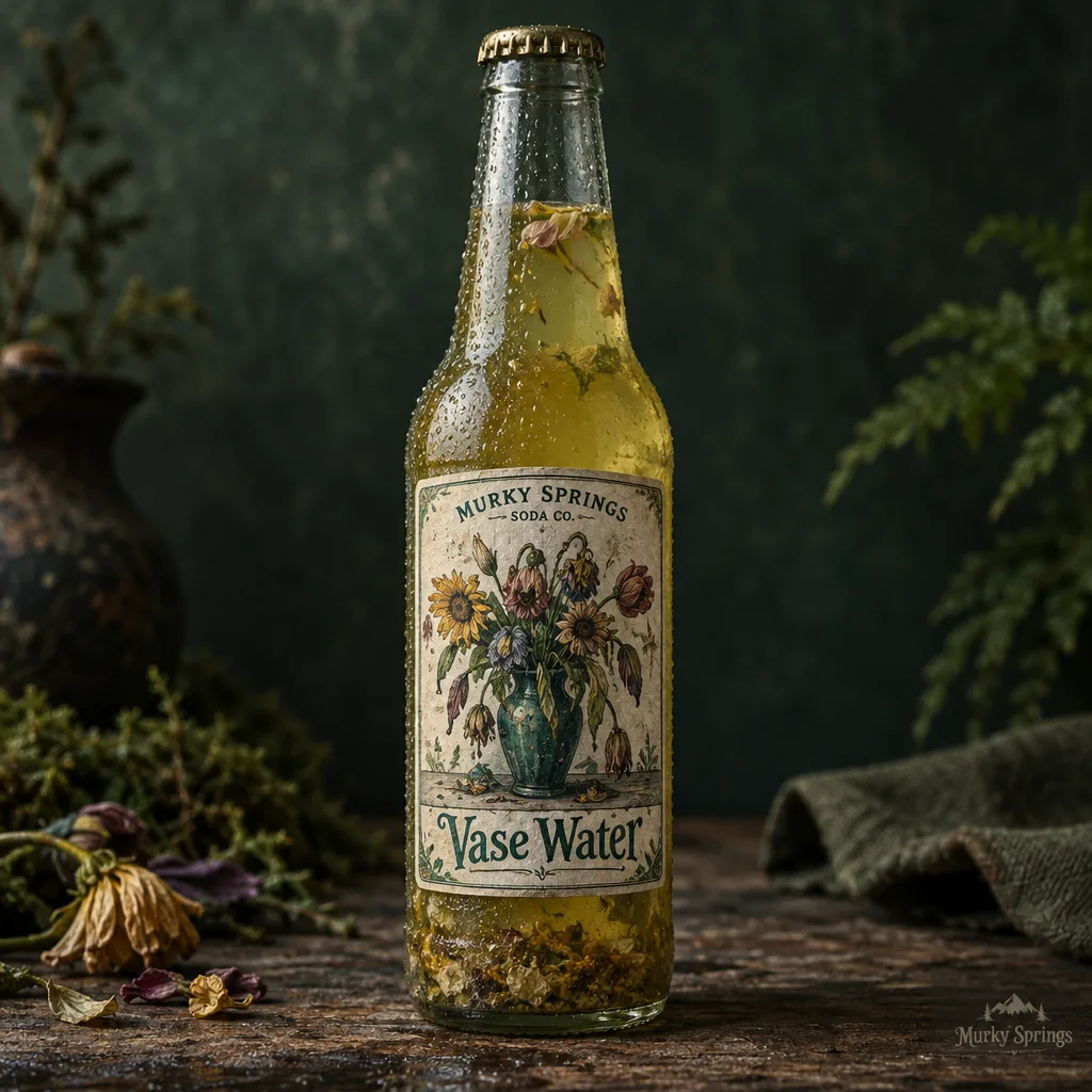 Bottle of Vase Water craft soda