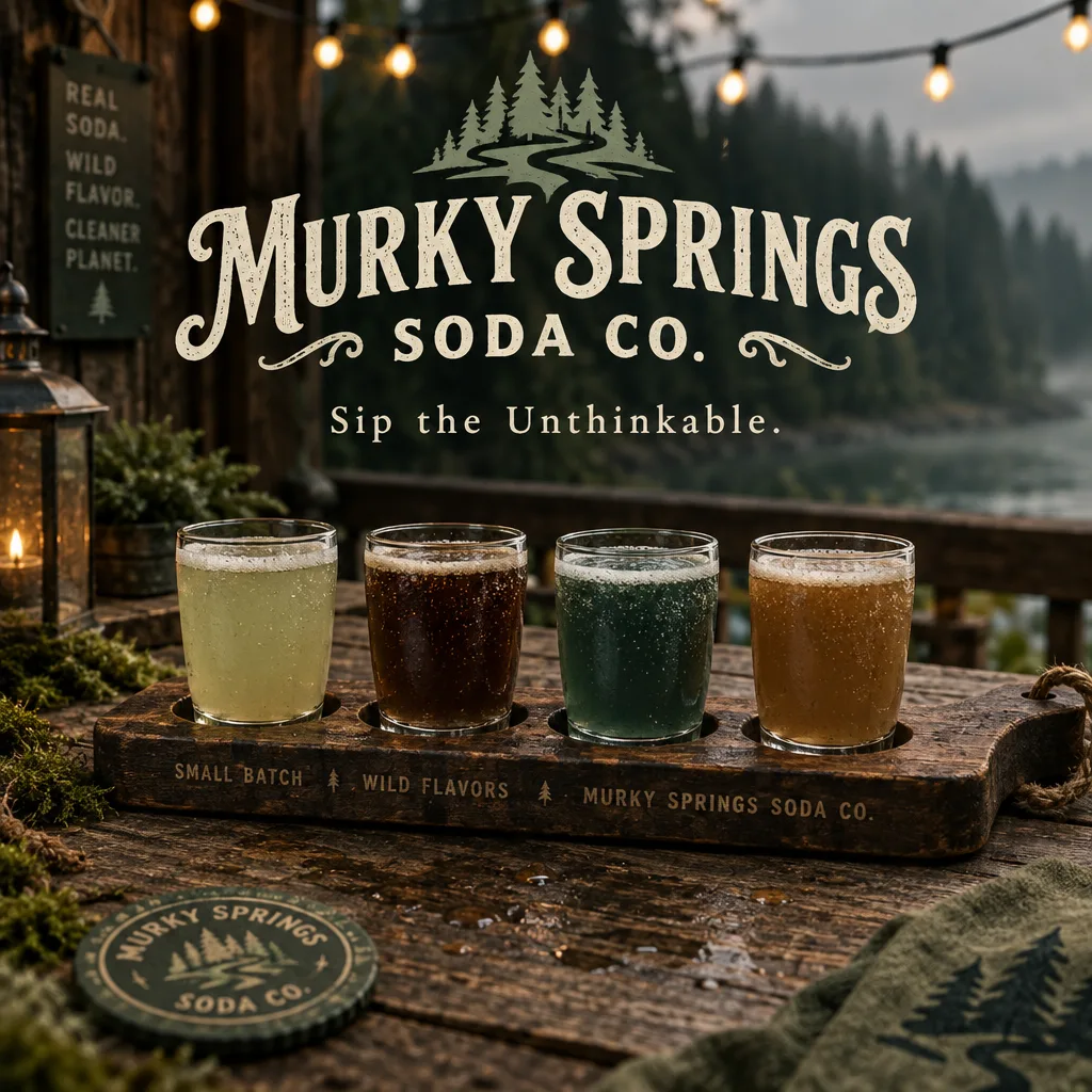 Murky Springs square social image: Sip the Unthinkable.