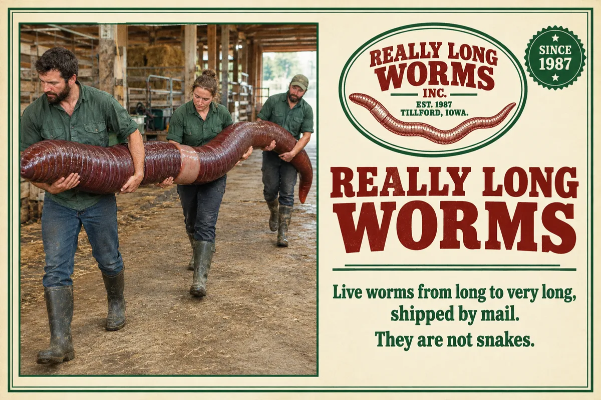 Really Long Worms, Inc. promotional image
