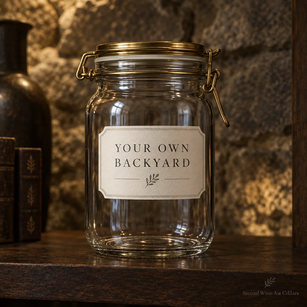 Jar of Your Own Backyard