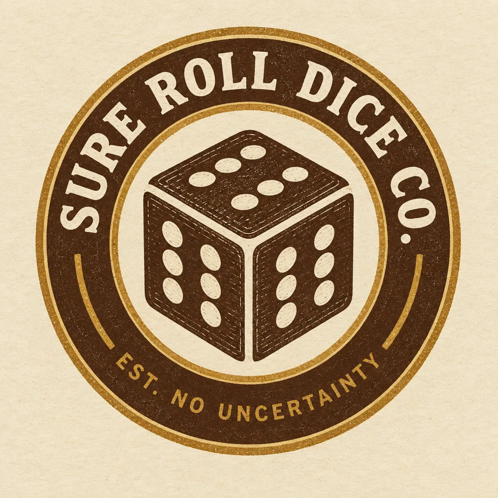 Sure Roll Dice Co. logo