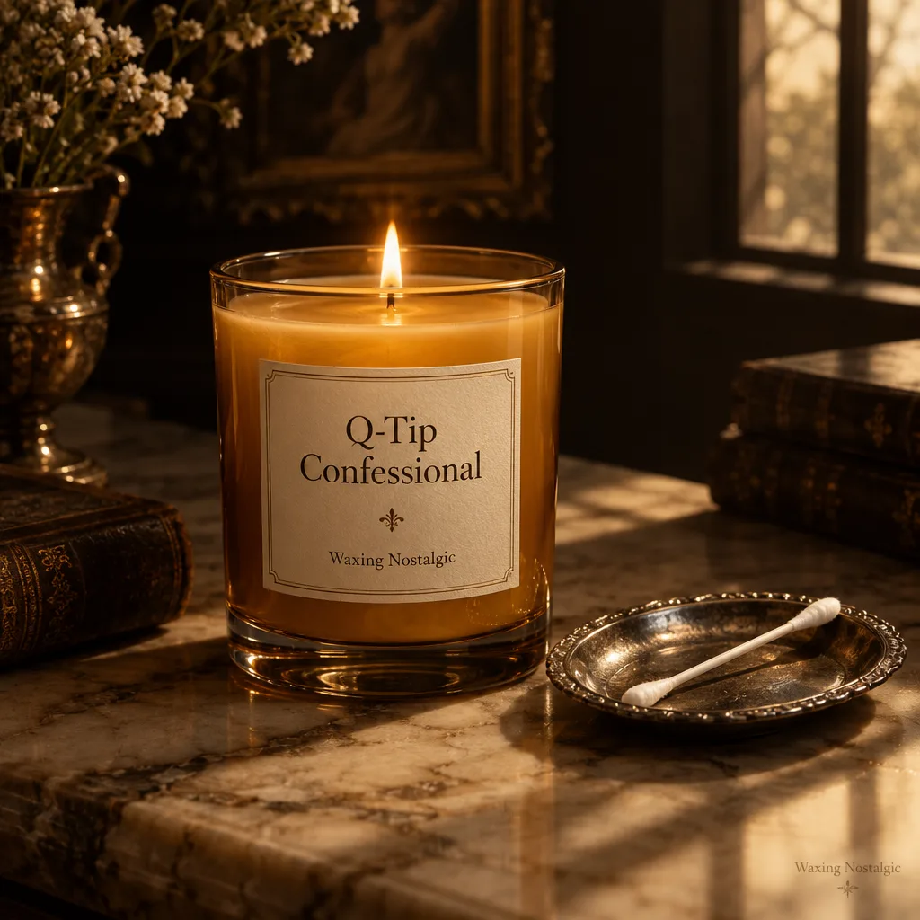 Q-Tip Confessional candle