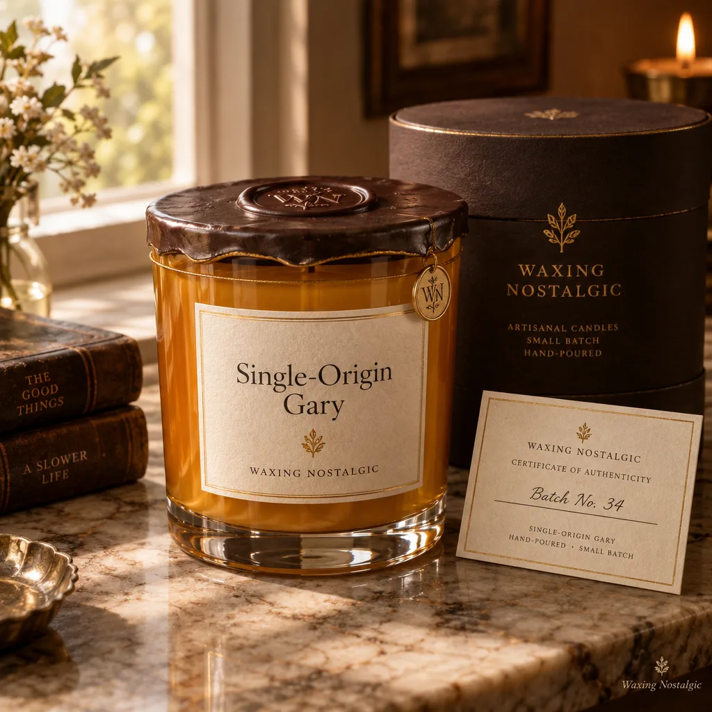 Single-Origin Gary premium candle