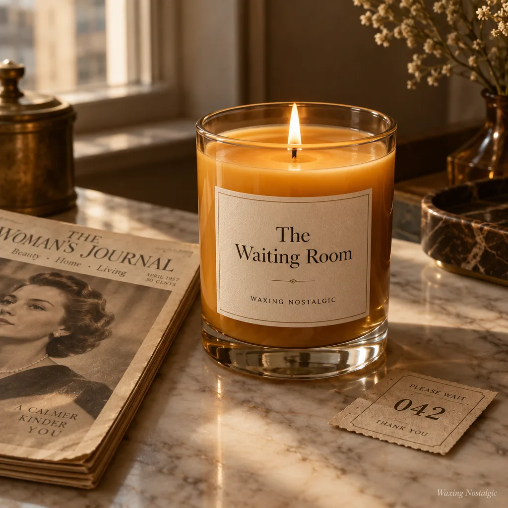 The Waiting Room candle
