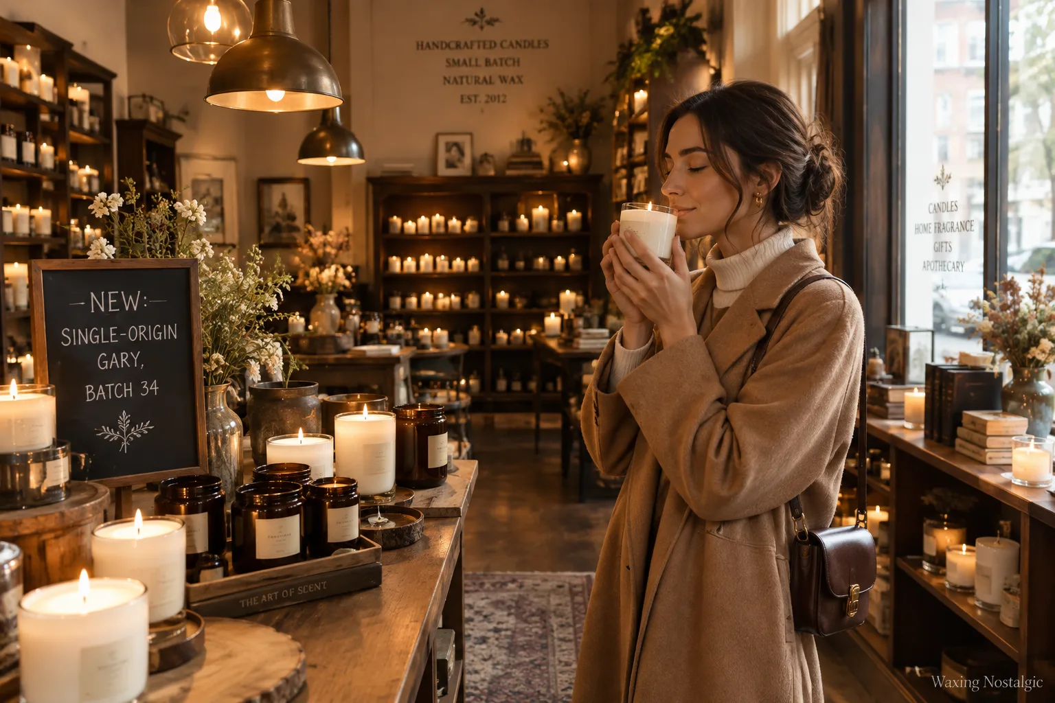 Inside the Waxing Nostalgic boutique